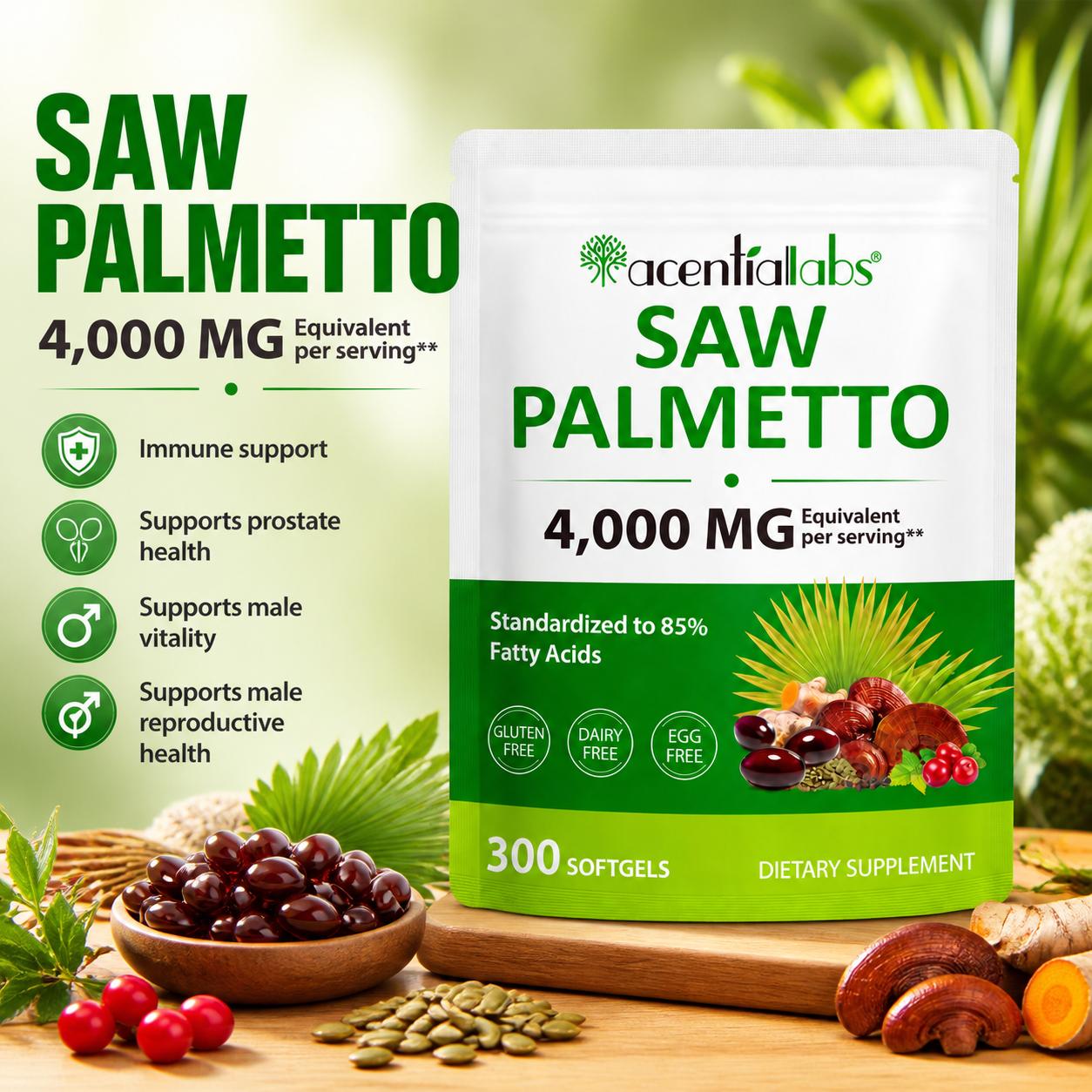 Planted Tank - Cápsulas de Saw Palmetto com 85%