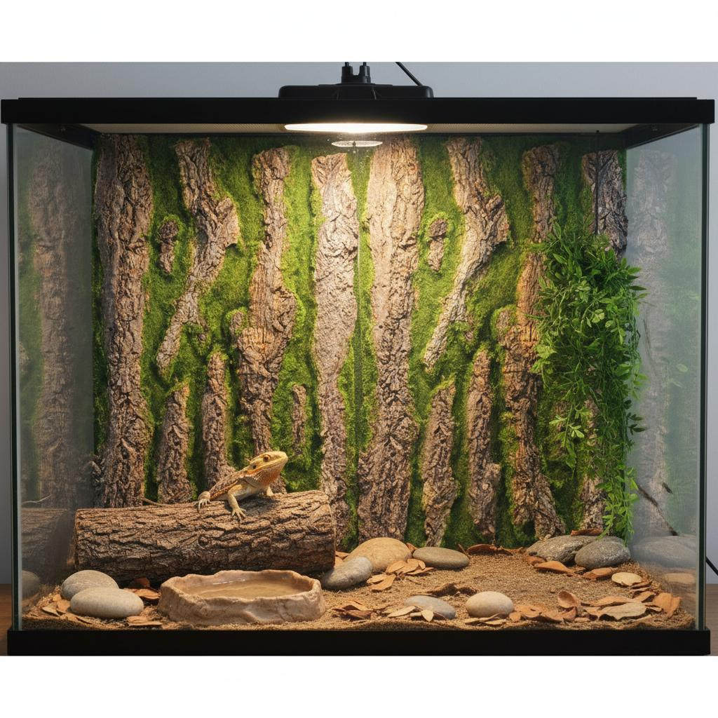Aquarium Moss - Painel de fundo 3D para aquário,