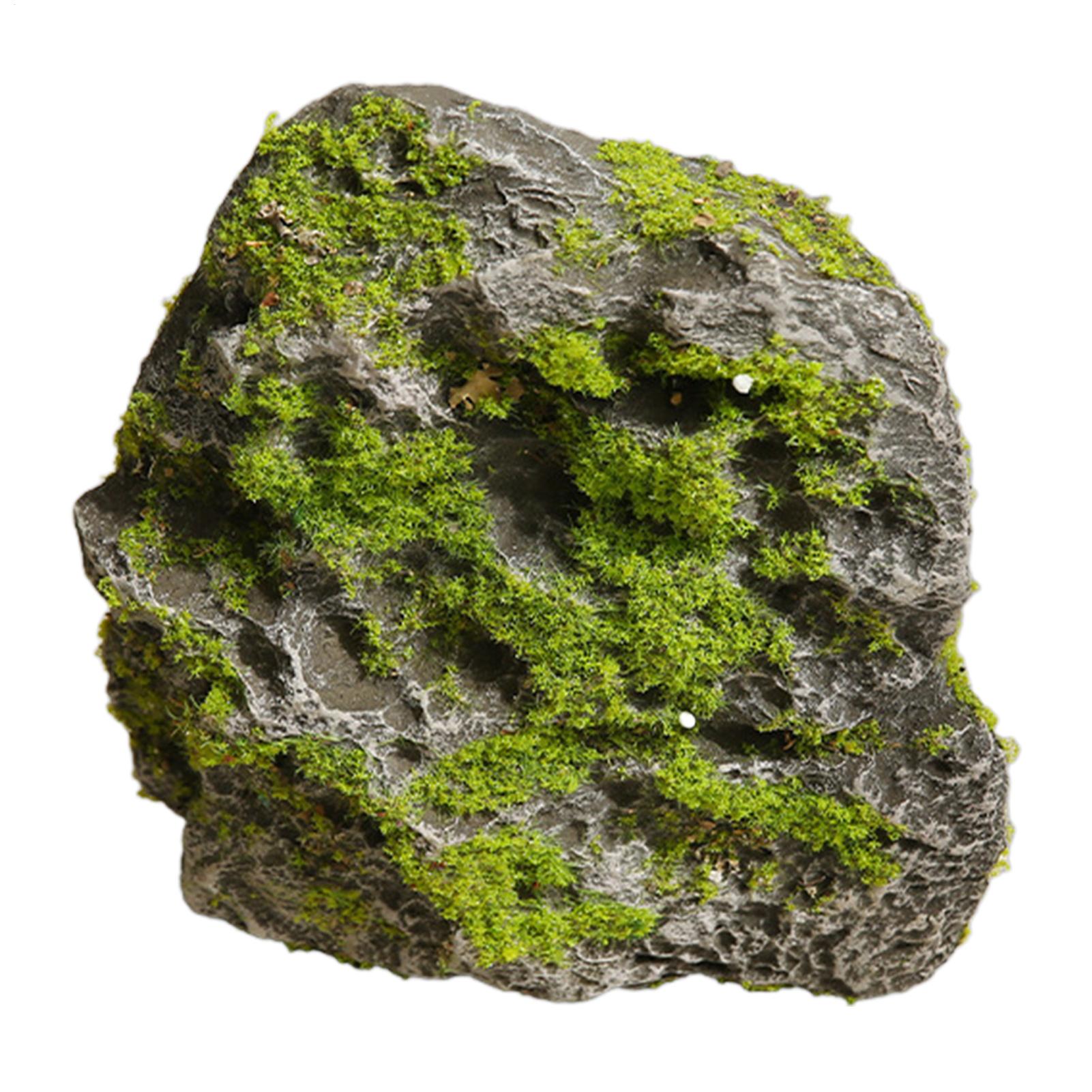 Aquarium Moss - Pedras de musgo realistas de imitação