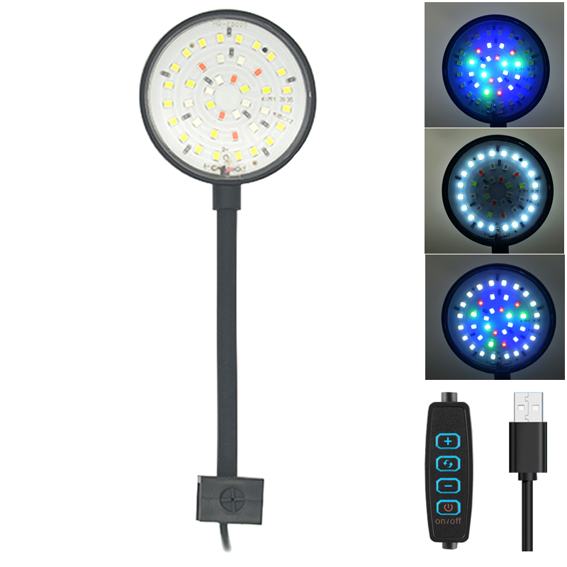Usb aquário lâmpada led luz do - Aquarium Plant Light avaliação e preço