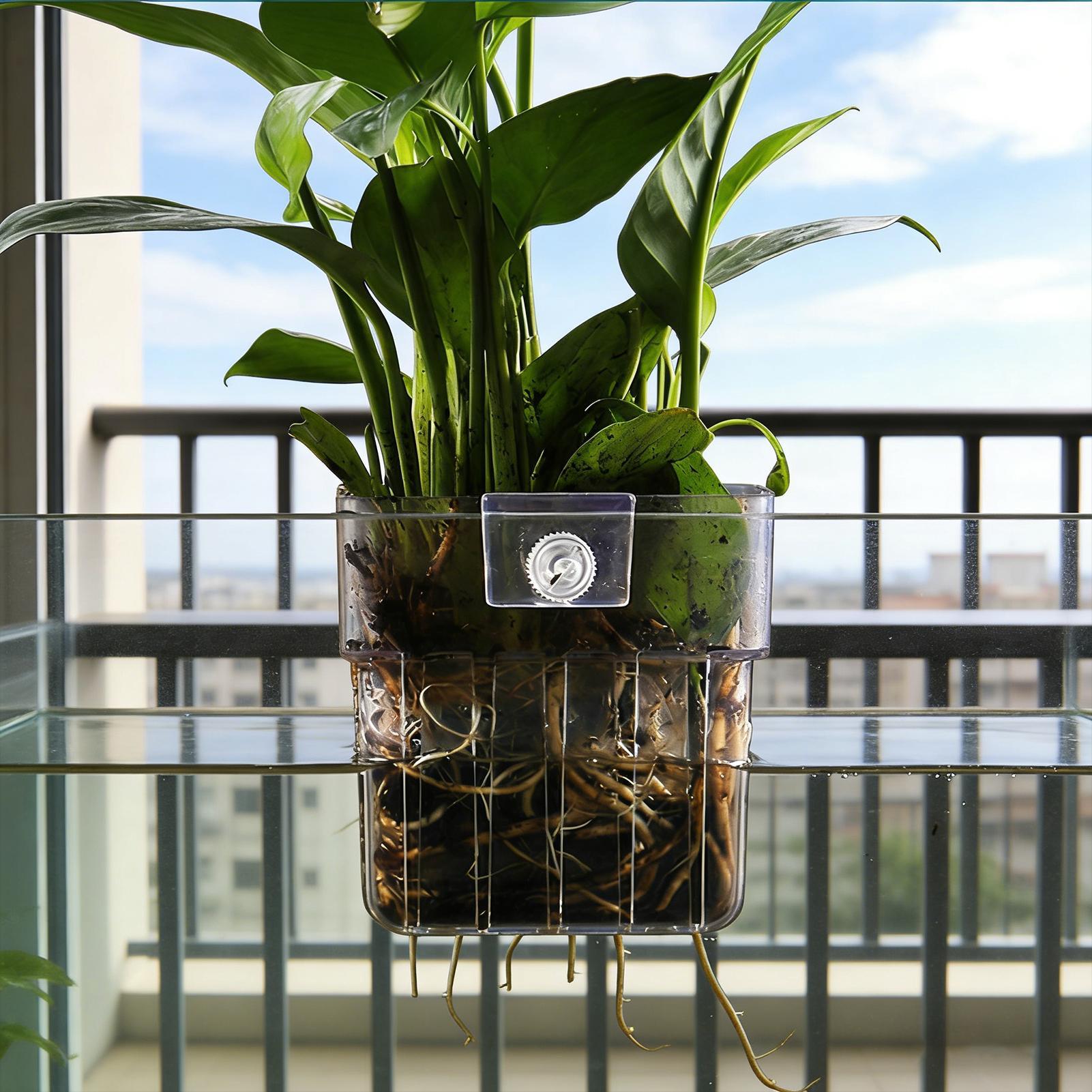 Vaso Transparente Pendurável p - Aquarium Plants Live avaliação e preço