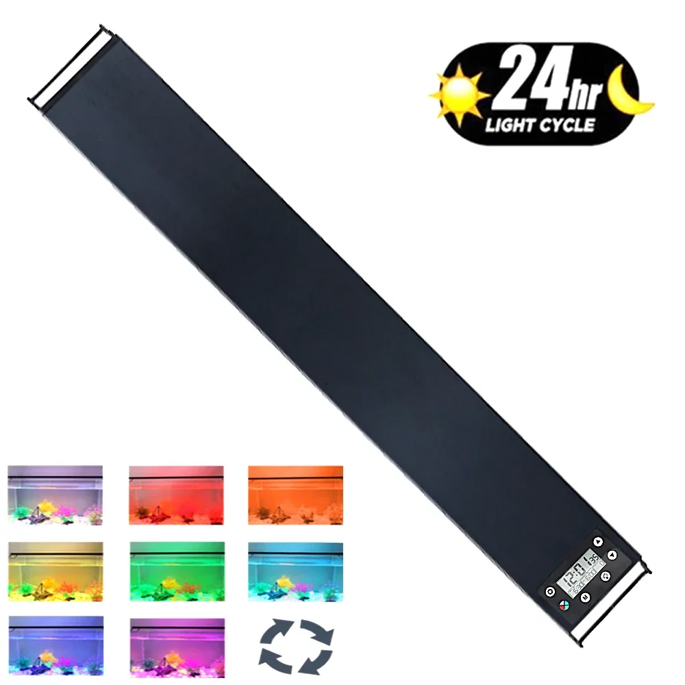 Aquário de 120 cm com iluminaç - Aquarium Plant Light avaliação e preço