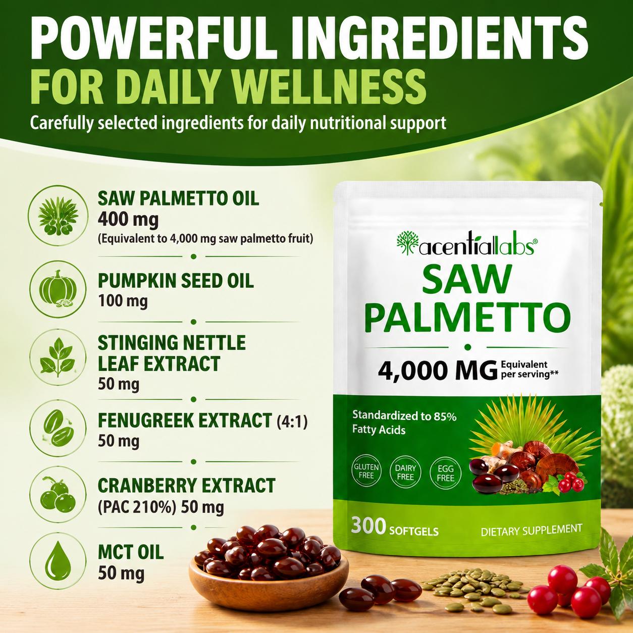 Cápsulas de Saw Palmetto com 8 - Planted Tank avaliação e preço