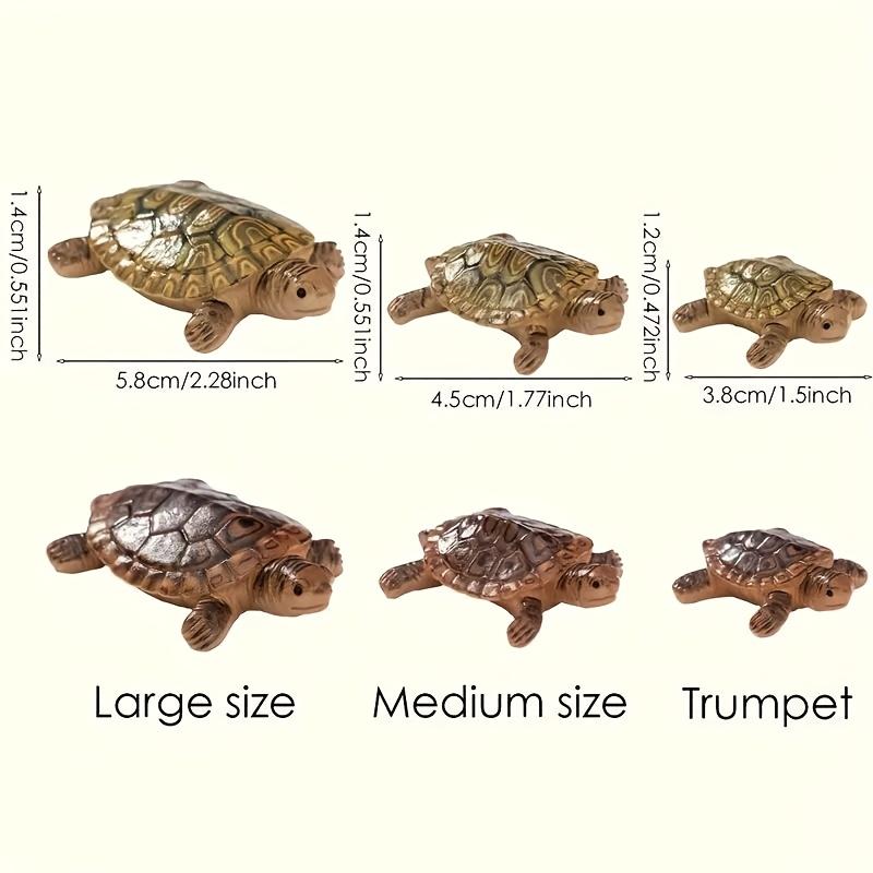 6 Mini Estátuas de Tartaruga p - Aquarium Moss avaliação e preço
