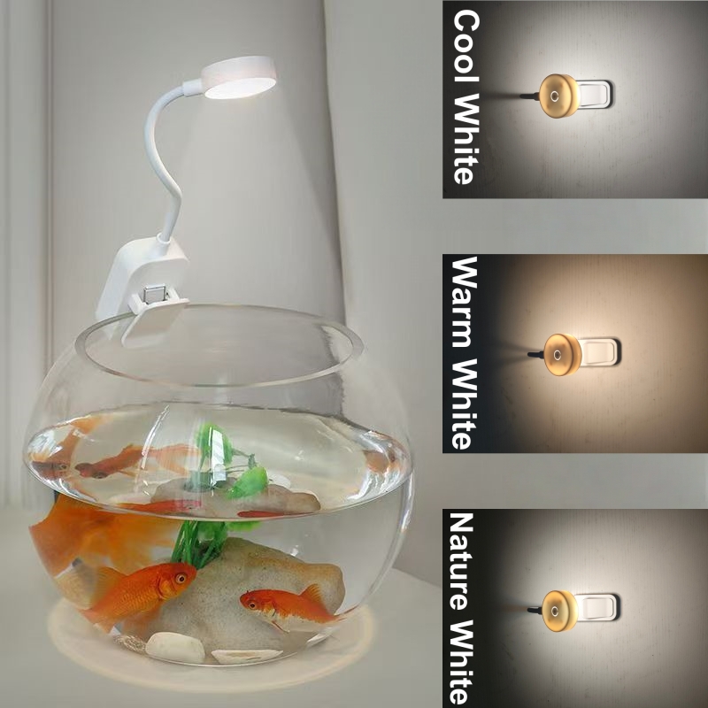 Luz LED para aquário com clipe - Aquarium Plant Light avaliação e preço