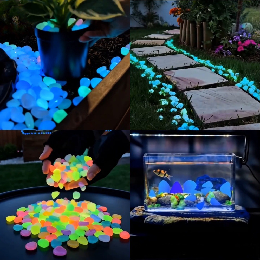 Pedras luminosas coloridas que - Aquarium Plant Light avaliação e preço
