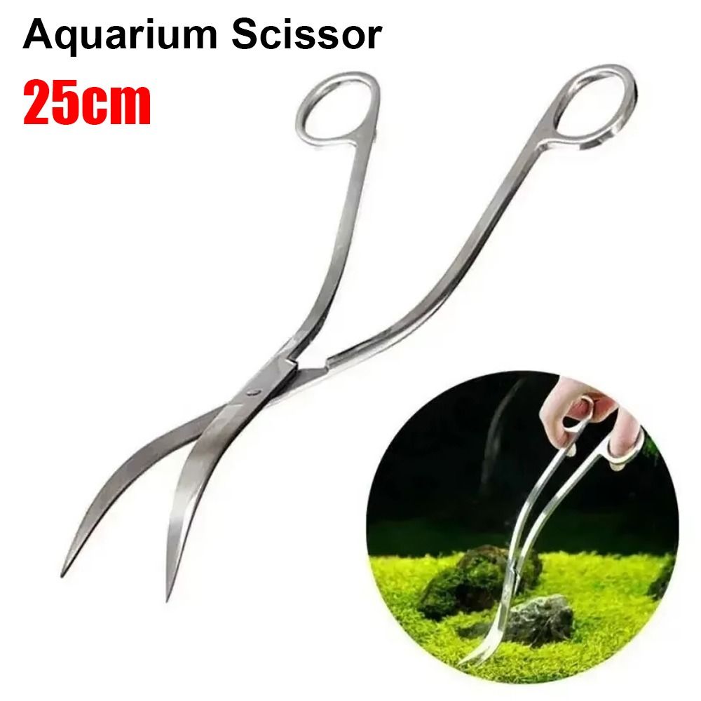 1 Unidade Tesoura de Aço Inoxi - Planted Aquarium Cleaning avaliação e preço