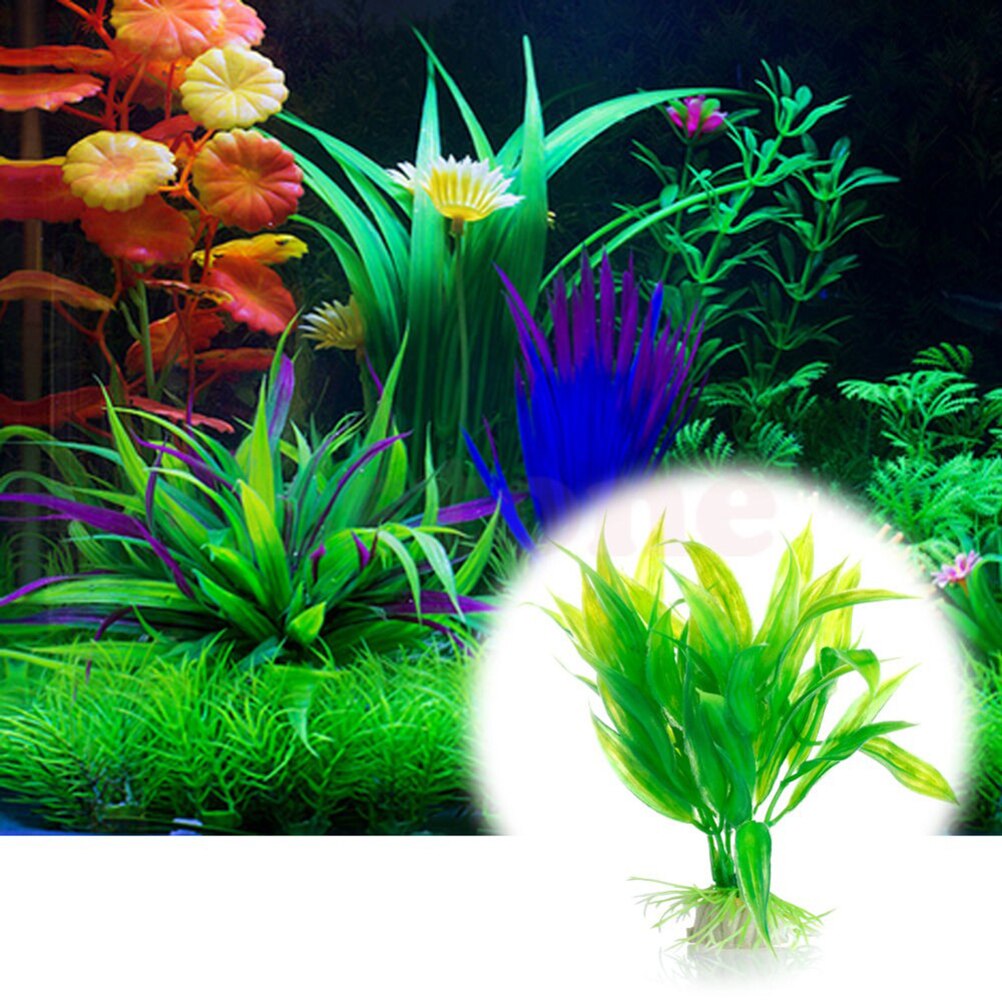 Artificial Aquário Decor Plant - Live Plant Aquarium avaliação e preço