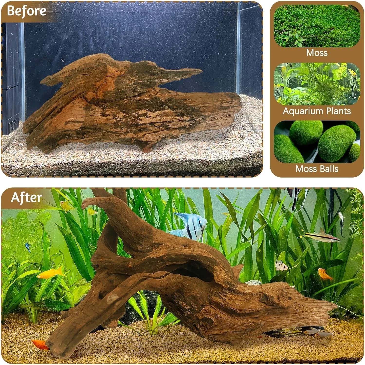 15-20CM 1 Peça de Madeira Natu - Aquarium Plant Substrate avaliação e preço