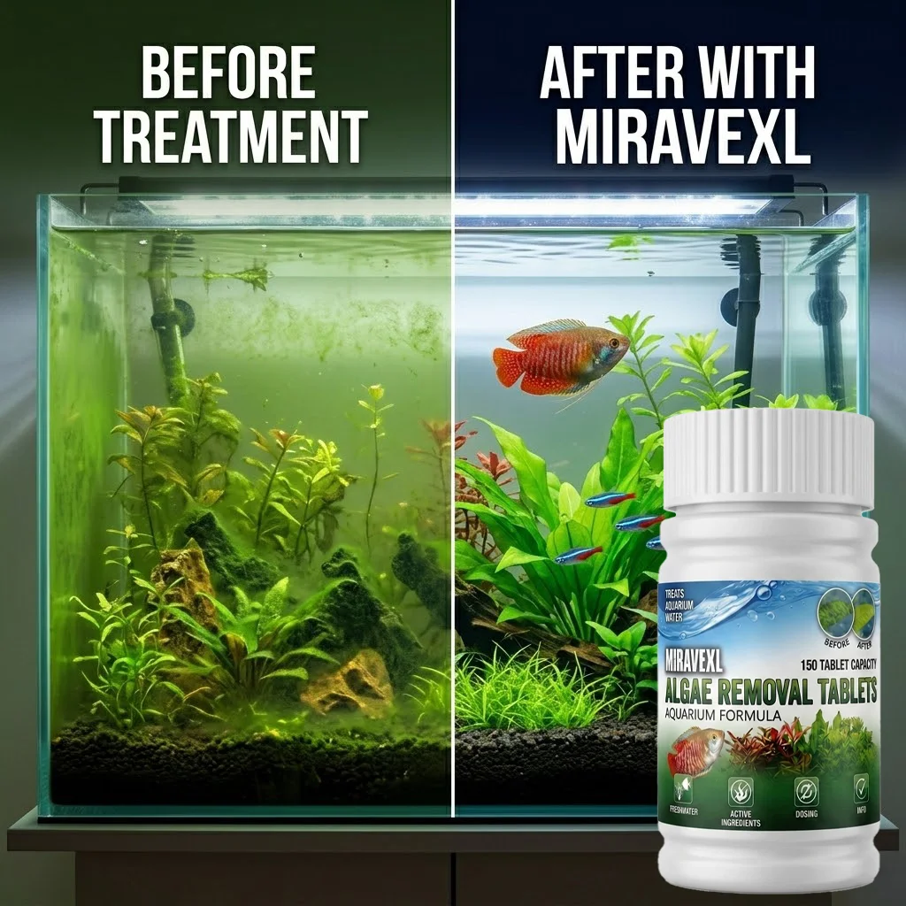 MIRAVEXL 150 Comprimidos Remov - Planted Aquarium Cleaning avaliação e preço