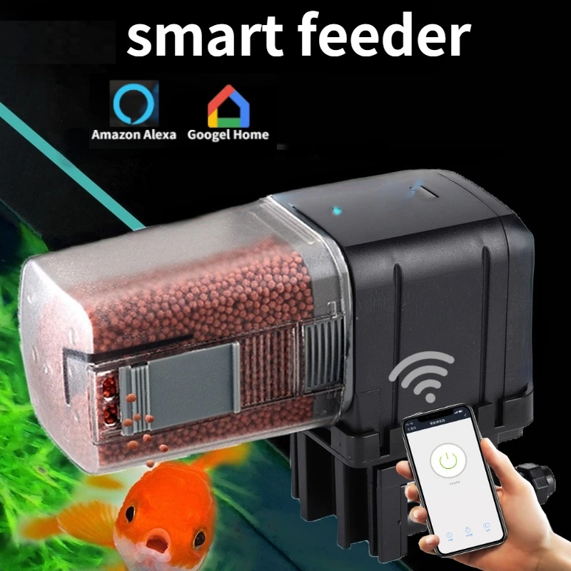 Alimentador de peixes wi-fi, a - Aquarium Fertilizer avaliação e preço
