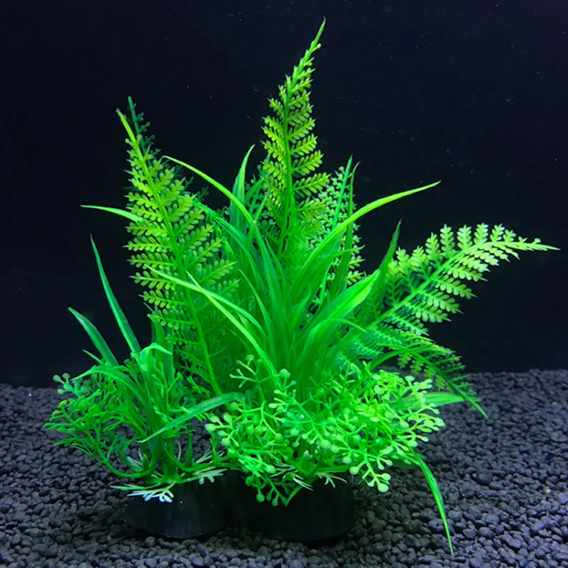 Aquário decoração artificial p - Live Plant Aquarium avaliação e preço