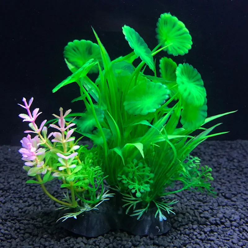 Aquário decoração artificial p - Live Plant Aquarium avaliação e preço