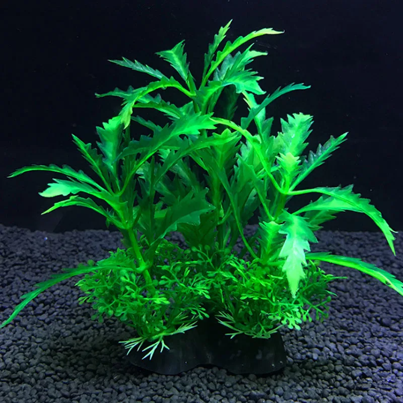 Aquário decoração artificial p - Live Plant Aquarium avaliação e preço
