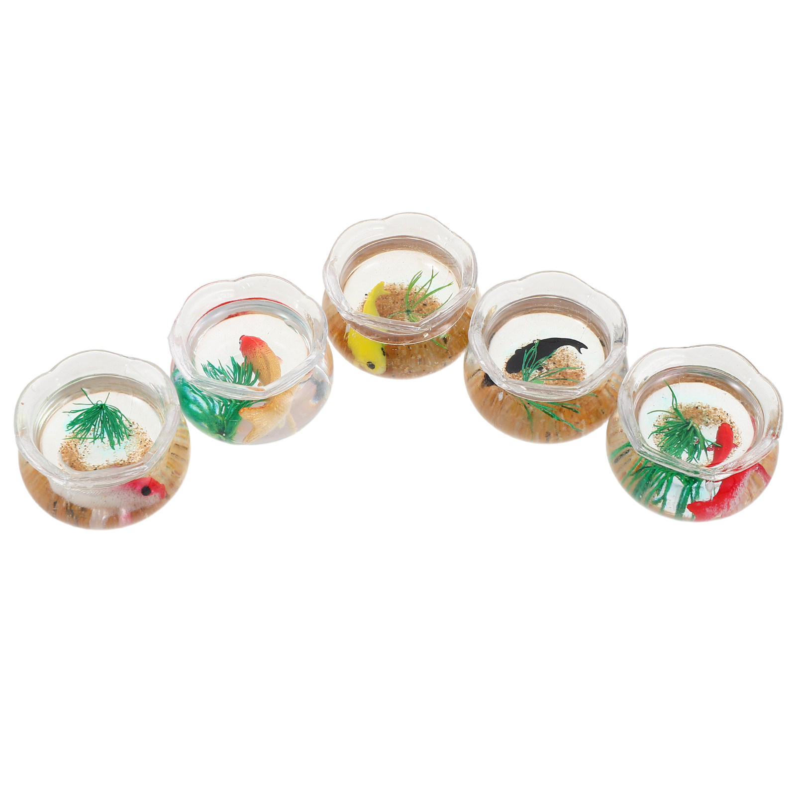 5 Peças Mini Aquário de Peixes - Planted Tank avaliação e preço